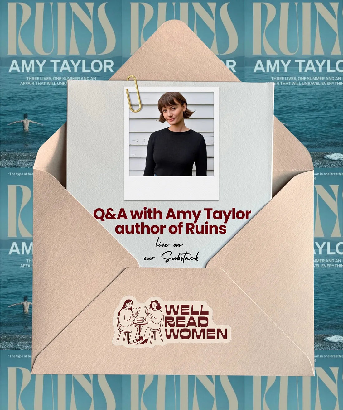 Q&A with Amy Taylor, author of Ruins